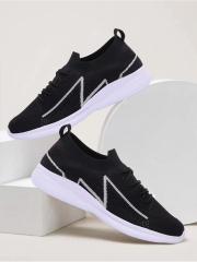 Crew STREET Men Black Sneakers