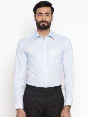 Park Avenue Men Blue Casual Shirt