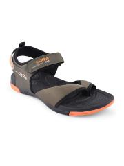 Campus Men Brown Solid Sports Sandals