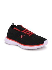 Sparx Women Black Mesh Running Shoes