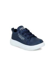 TUSKEY Boys Blue Printed Sneakers