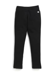 Tiny Girl Girls Black Solid Woven Jeggings