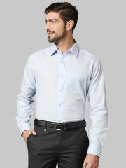 Park Avenue Men Blue Casual Shirt