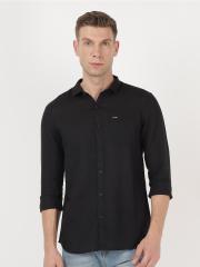 Wrangler Men Black Casual Shirt