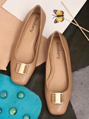 DressBerry Women Nude-Coloured Ballerinas Flats