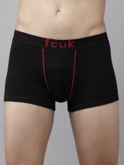 FCUK Men Black Solid Trunk CTR19