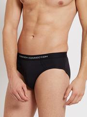 FCUK Men Black MODE Briefs FCBR01