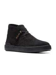 Clarks Men Black Solid Ankle Boots