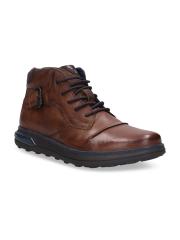 Bugatti Men Brown Solid Regular Boots