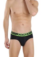 Jockey Men Black Briefs SP55-0103