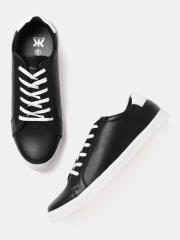 Kook N Keech Men Black Sneakers