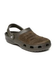 Crocs Men Brown Bogota Clogs