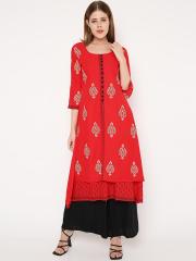 Peppertree Women Red Ethnic Dresses