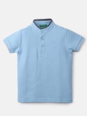 United Colors of Benetton Boys Blue T-shirt