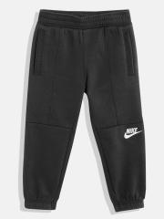 Nike Boys Black Solid Amplify Joggers