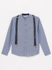 Fame Forever by Lifestyle Boys Blue Casual Shirt