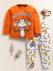 YK Boys Printed Night suit