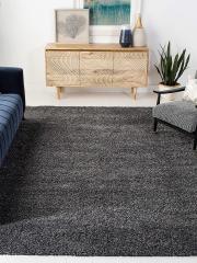 Banchmark Home Furnishings Grey Shaggy Carpet