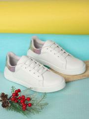 The Roadster Lifestyle Co Women White  Casual Sneakers