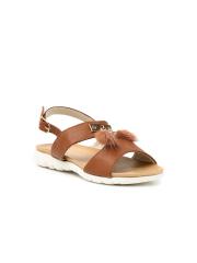 Fame Forever by Lifestyle Girls Tan Brown Sandals