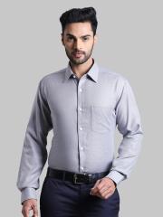 Park Avenue Men Grey Formal Shirt