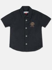 U S Polo Assn Kids Boys Blue Casual Shirt