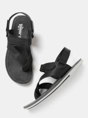 Roadster Men Black Sandals