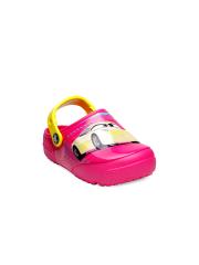 Crocs Funlab  Girls Pink Printed Clogs