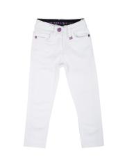 Allen Solly Junior Girls White Slim Fit Jeans