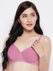 Clovia Purple Bra Lightly Padded Bra