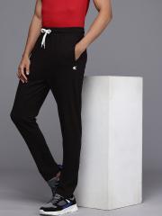 HRX By Hrithik Roshan Men Black Solid Track Pants