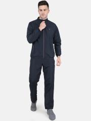 Monte Carlo Men Navy Blue Solid Tracksuit