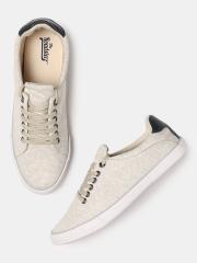 Roadster Men Off-White Sneakers