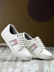 San Frissco Men White Lightweight Sneakers