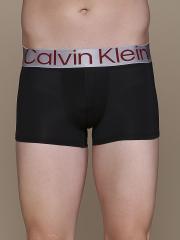 Calvin Klein Underwear Men Black Solid Trunk NB30746IE