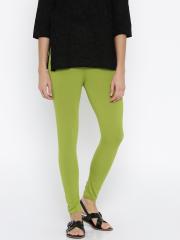 Global Desi Green Leggings