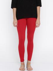 Global Desi Red Leggings