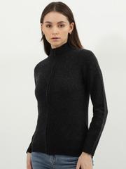 United Colors Of Benetton Damenpullover - Langarmshirt Aus Weicher Mikrofaser