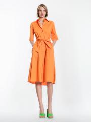 KHUSHBOO AND PANKAJ Women Orange Shirt Dress