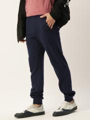 Kook N Keech Men Navy Blue Solid Joggers