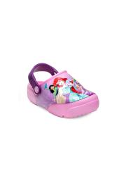 Crocs Funlab  Girls Pink Printed Clogs