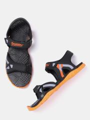 Roadster Men Black Sports Sandals