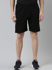 FILA Men Black Regular Cotton Shorts