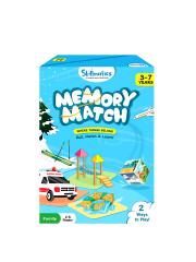 Skillmatics Kids Blue Memory Match Where Things Belong Gaming Cards