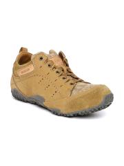 Woodland Men Tan Brown Sneakers