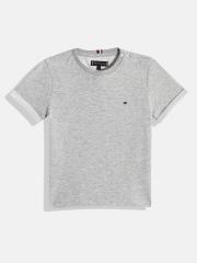 Tommy Hilfiger Boys Grey Melange T-shirt