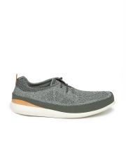 Clarks Men Grey Sneakers