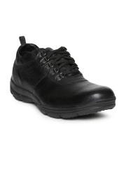 Woodland Men Black Sneakers