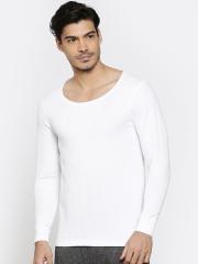 Hanes White Thermal T-Shirt