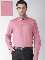 INVICTUS Men Pink Slim Fit Solid Formal Shirt